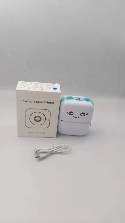 Portable Mini Pocket Printer BT Thermal Printer
